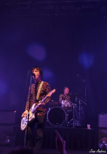 Johnny Marr with Jack Michell (drums)