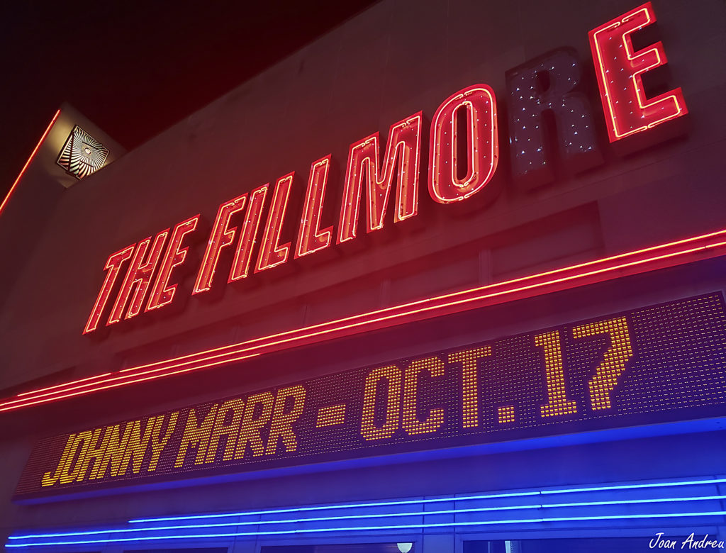 Johnny Marr at The Fillmore